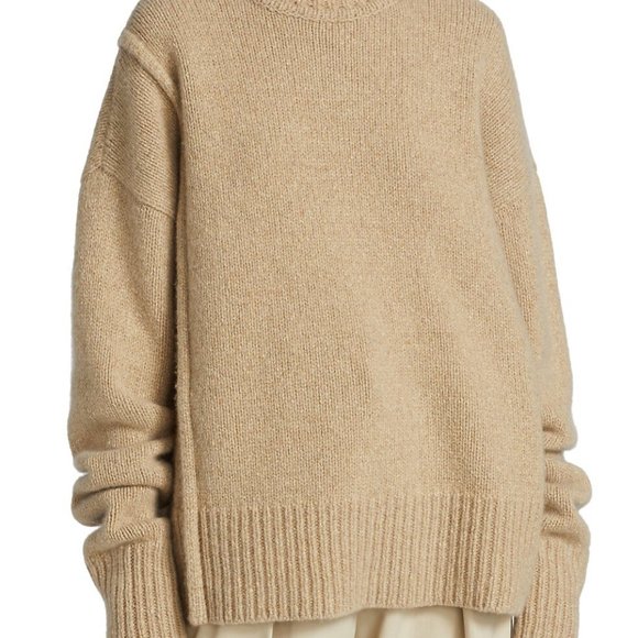 The Row Capua Cashmere Sweater Beige Size M - Picture 3 of 7